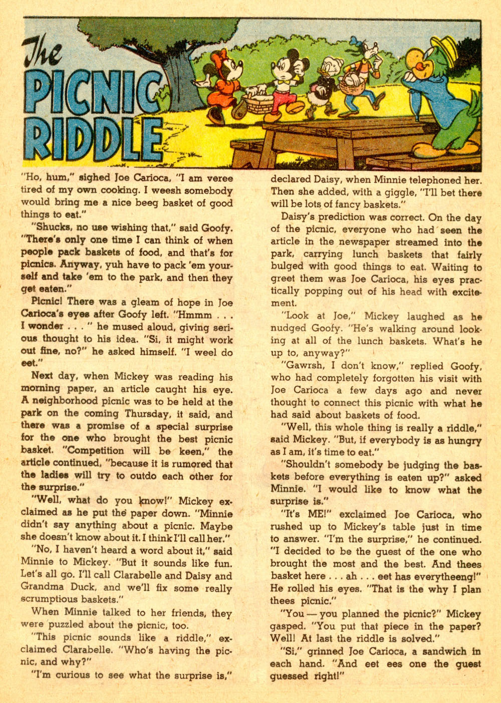 Read online Walt Disney's Comics and Stories comic -  Issue #214 - 23