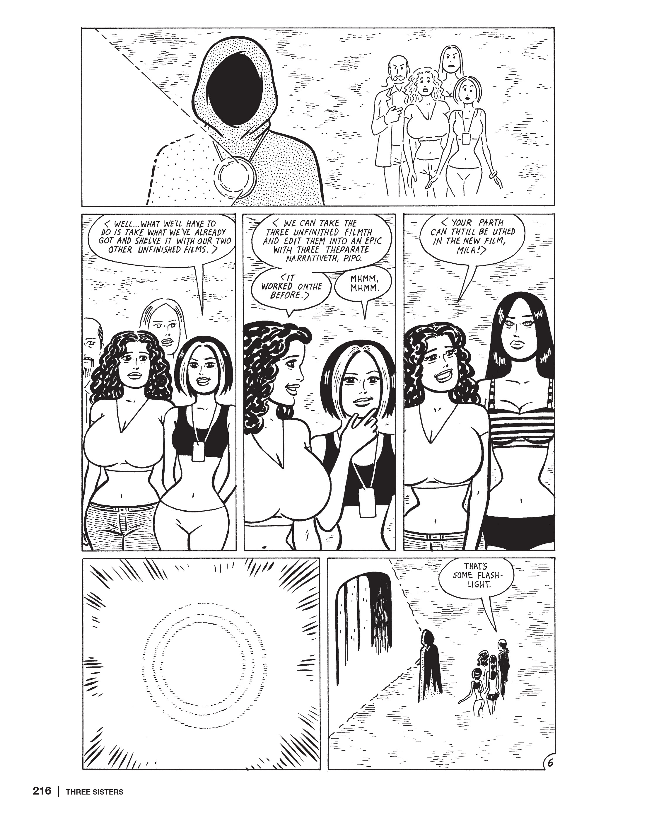 Read online Three Sisters: The Love and Rockets Library comic -  Issue # TPB (Part 3) - 16