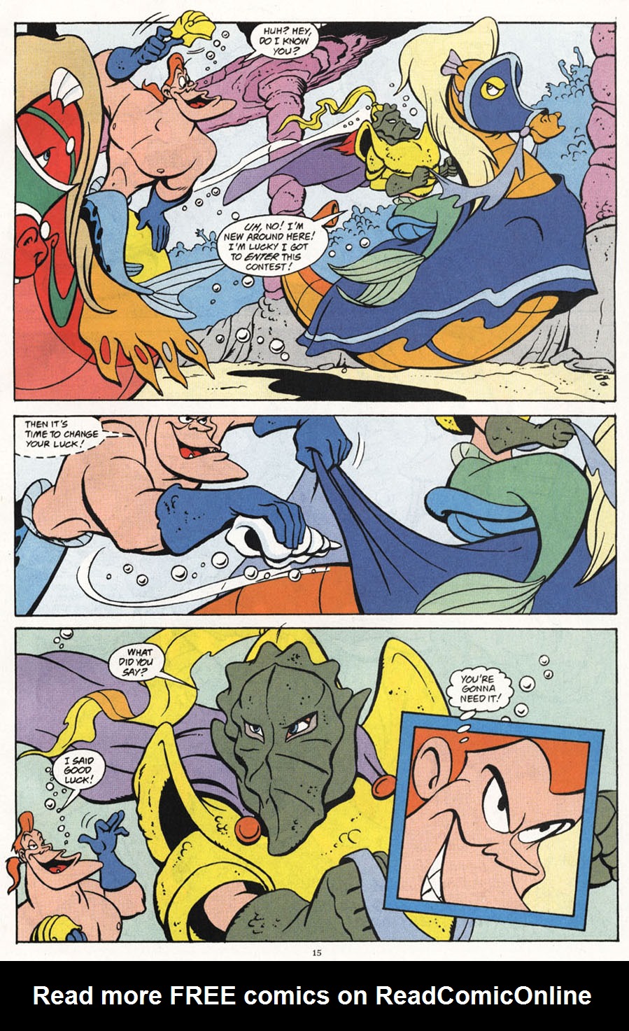 Read online Disney's The Little Mermaid comic -  Issue #9 - 17