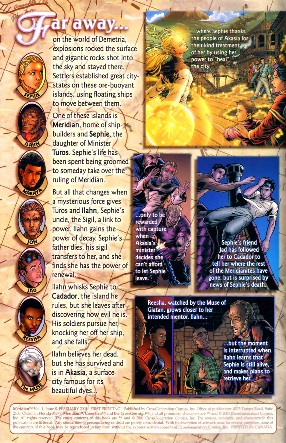 Read online Meridian comic -  Issue #8 - 4