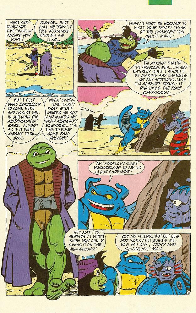 Read online Teenage Mutant Ninja Turtles Presents: Merdude comic -  Issue #2 - 4