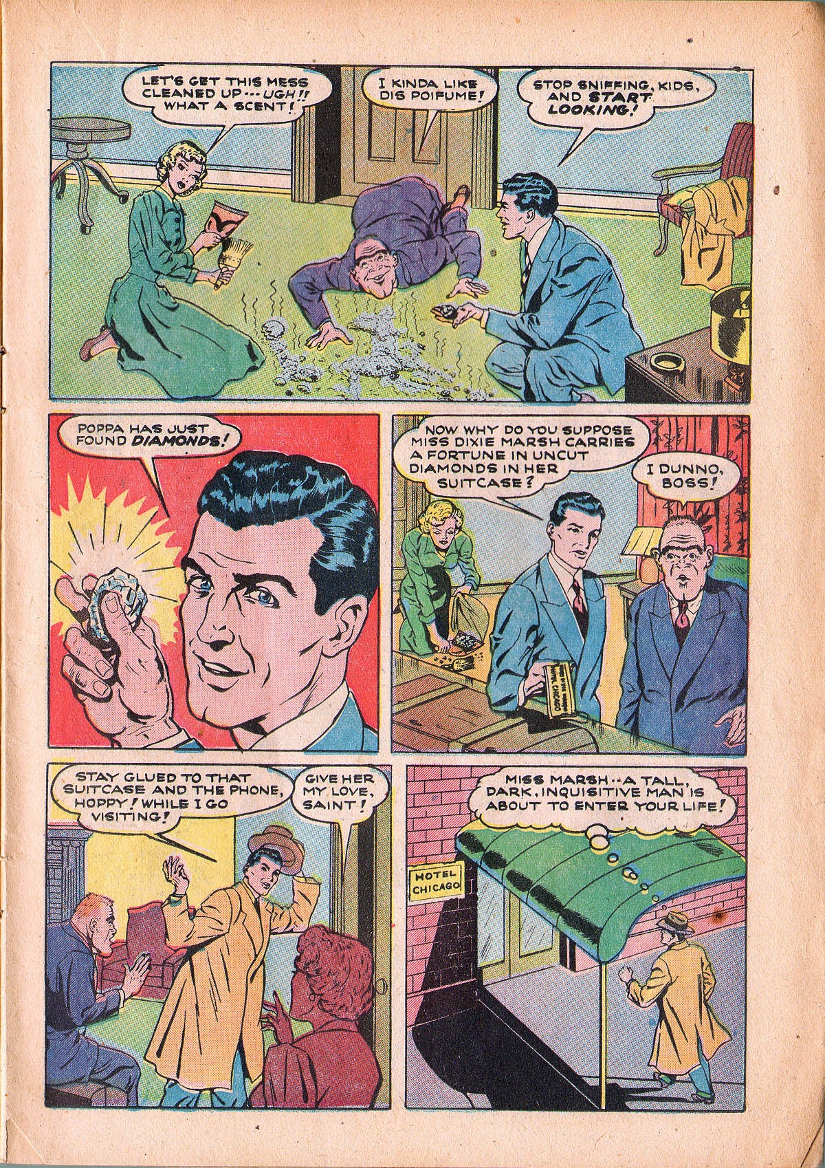 Read online The Saint (1947) comic -  Issue #5 - 19