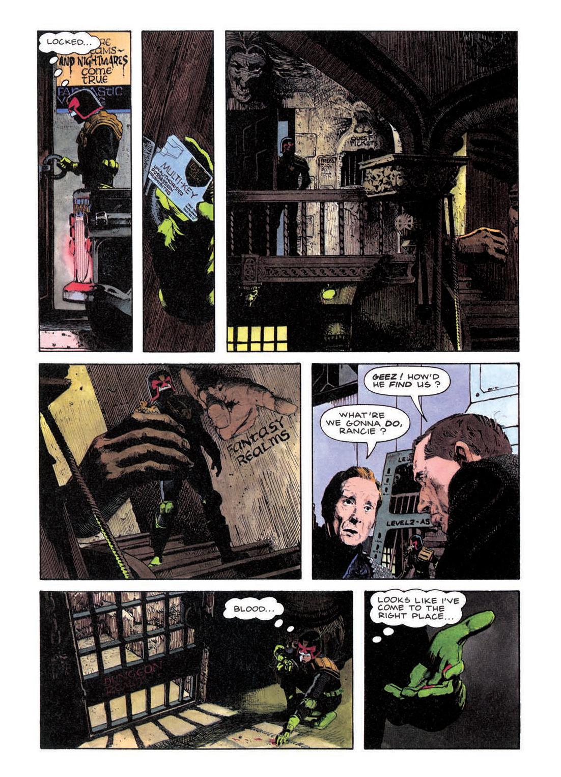 Read online Judge Dredd: The Restricted Files comic -  Issue # TPB 2 - 265