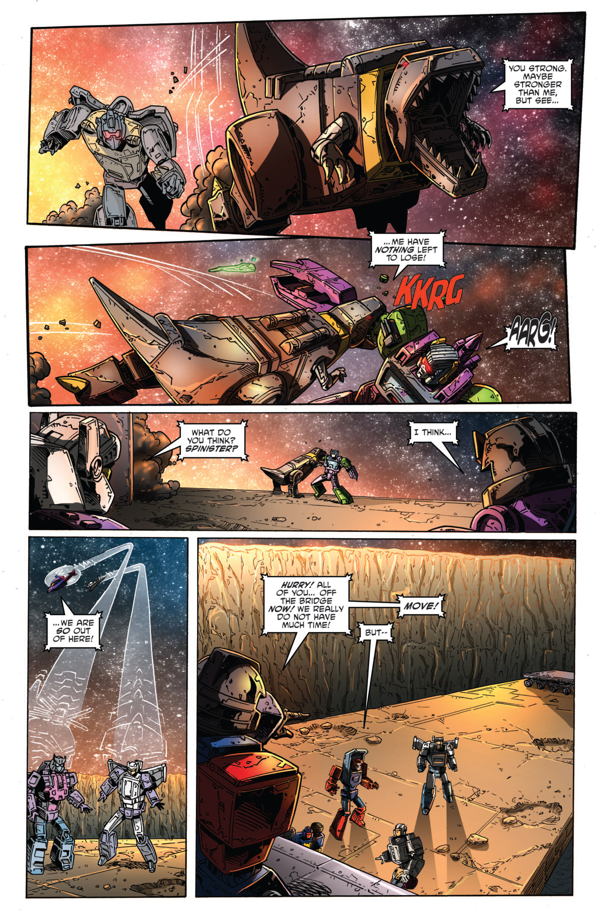 Read online The Transformers: Regeneration One comic -  Issue #90 - 23