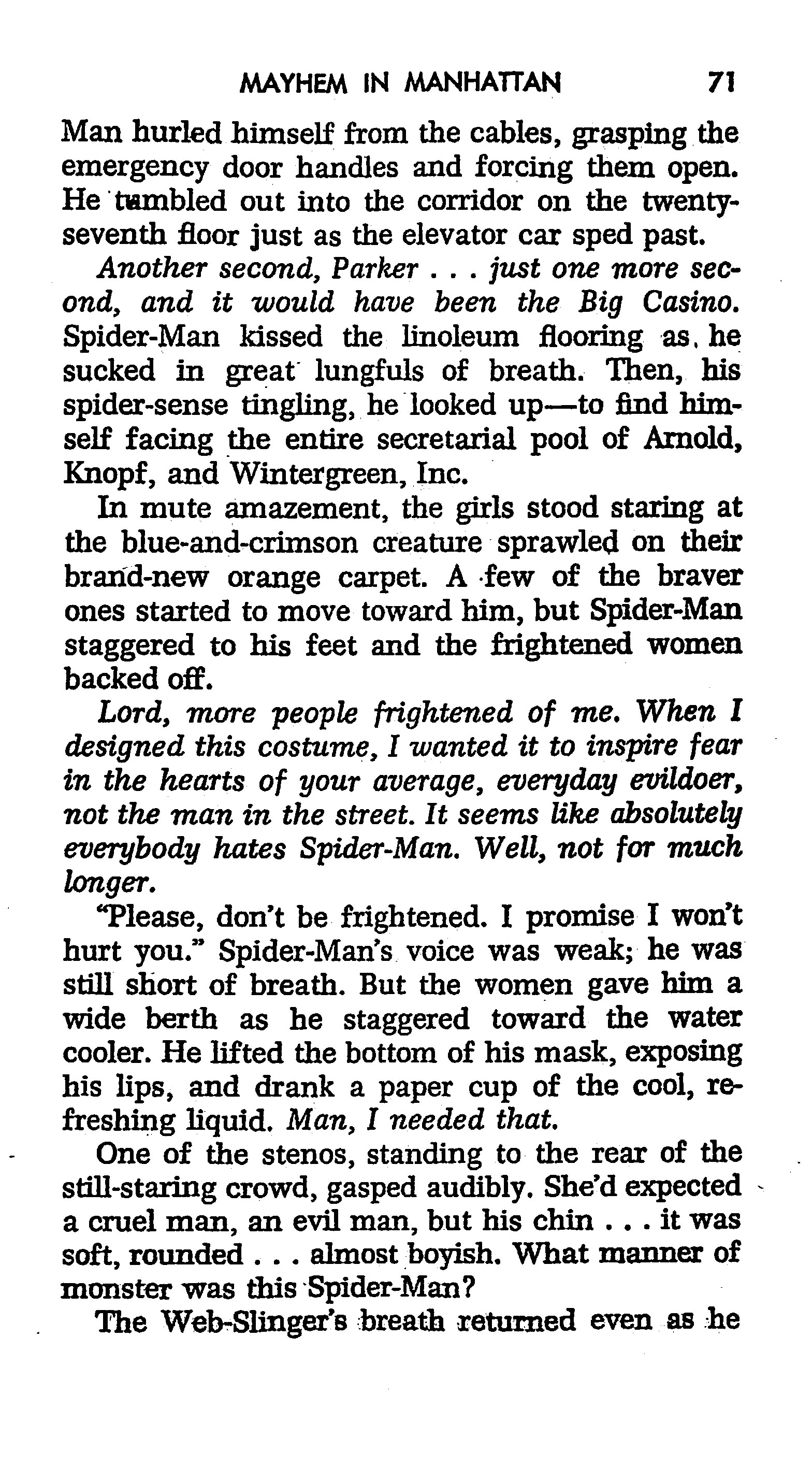 Read online The Amazing Spider-Man: Mayhem in Manhattan comic -  Issue # TPB (Part 1) - 72