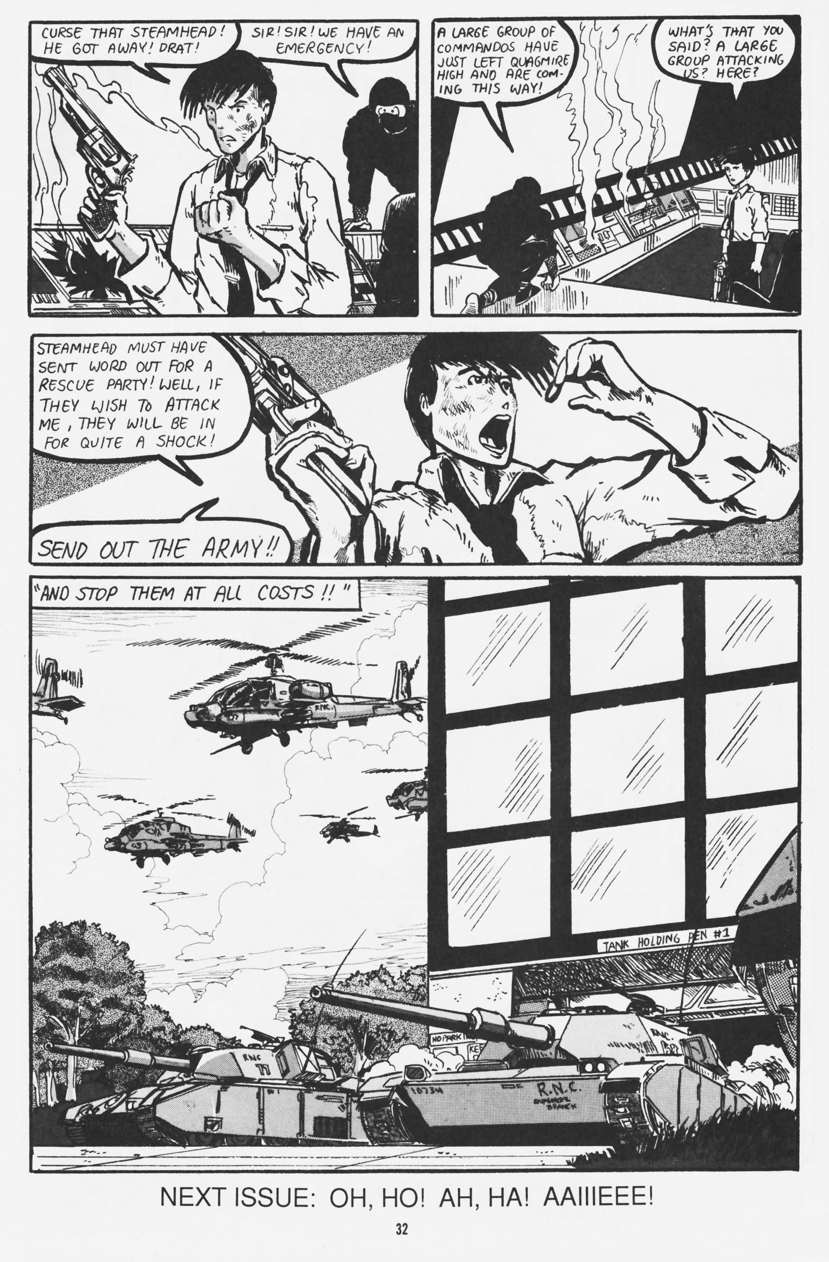 Read online Ninja High School (1986) comic -  Issue #2 - 34