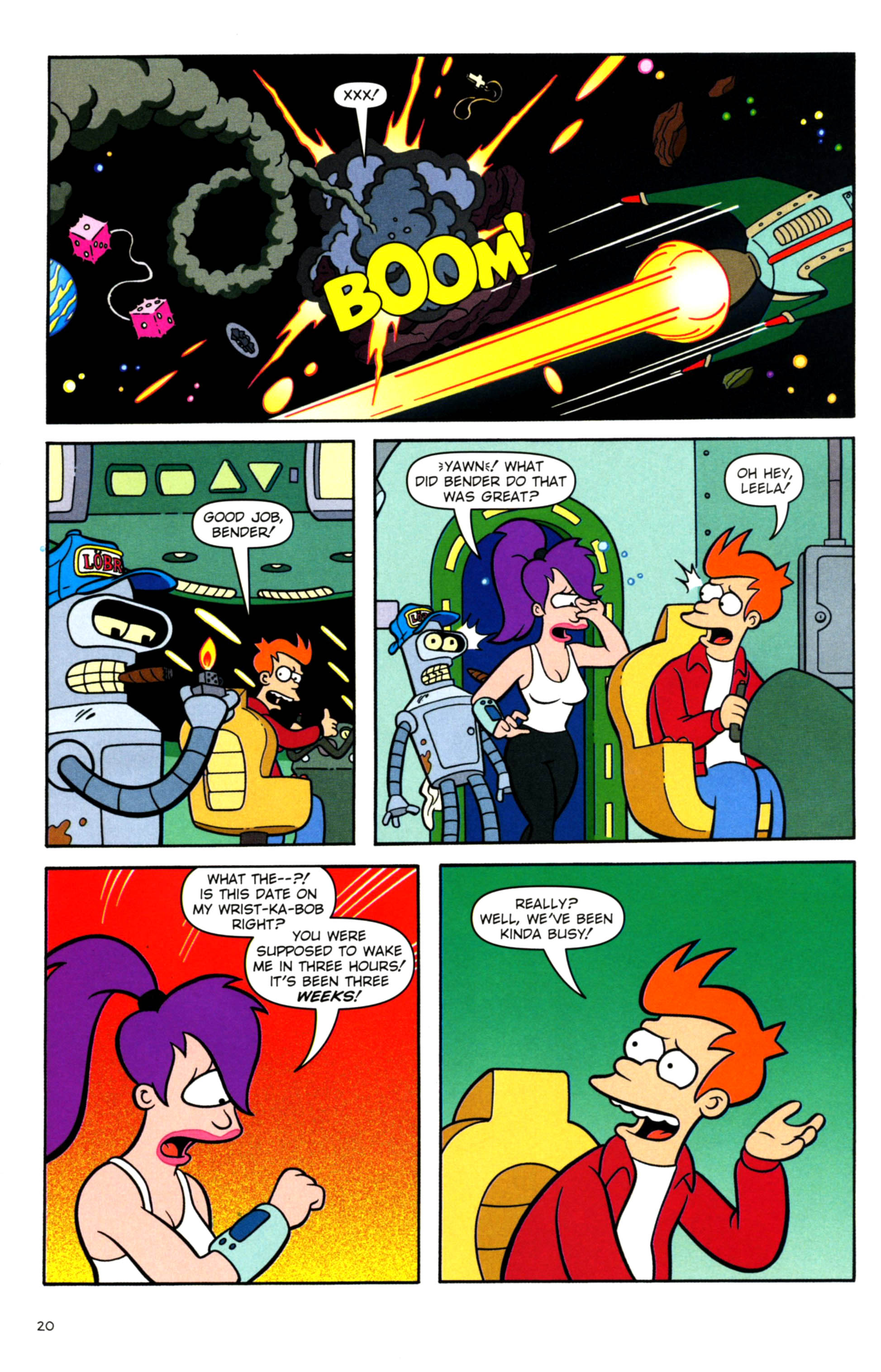 Read online Futurama Comics comic -  Issue #44 - 17