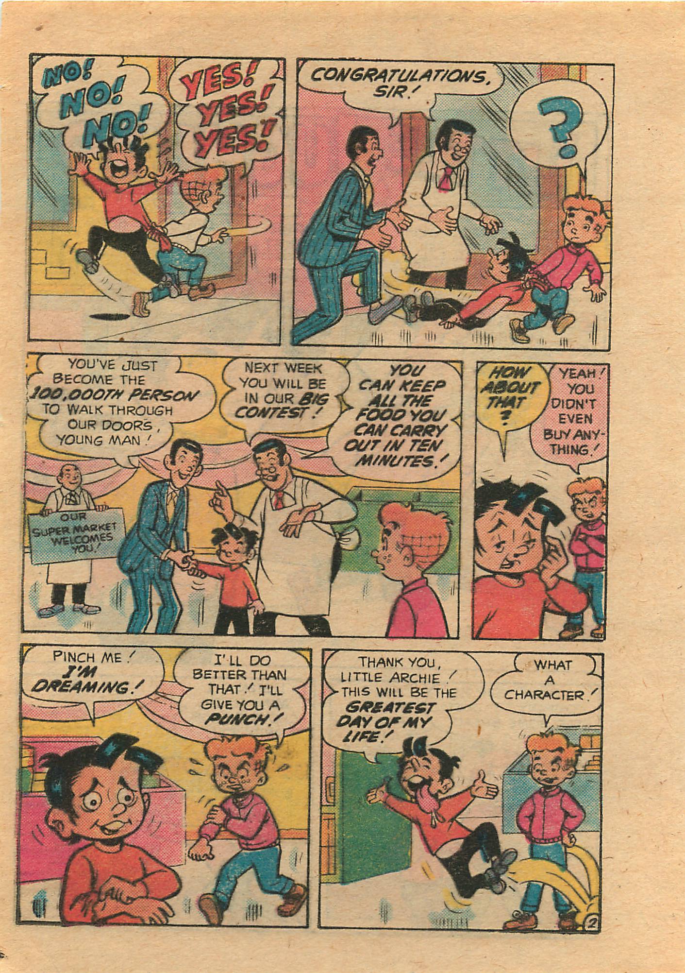 Read online Little Archie Comics Digest Magazine comic -  Issue #4 - 12