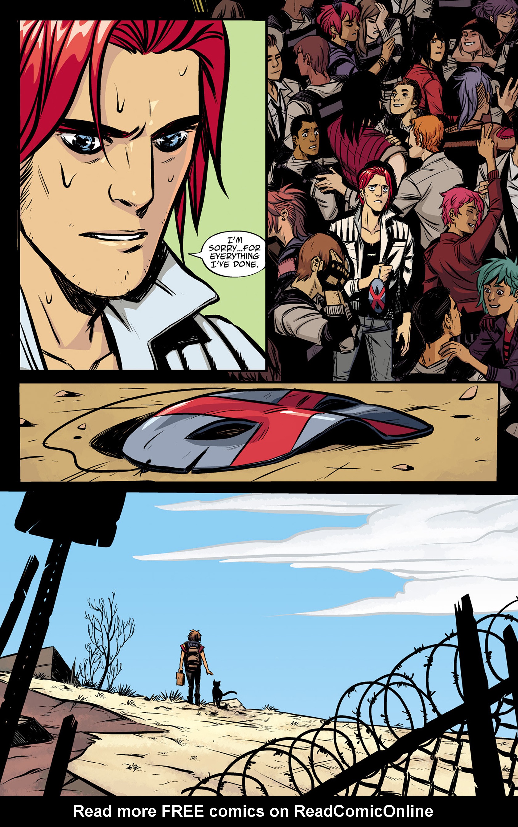 Read online The True Lives Of The Fabulous Killjoys comic -  Issue #6 - 21