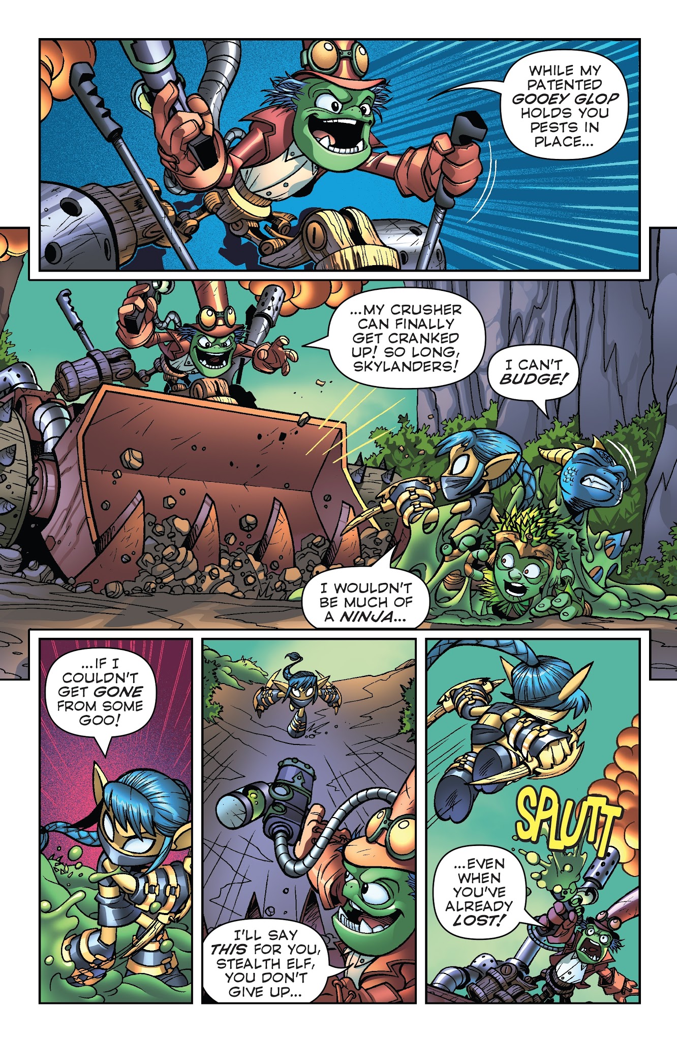 Read online Skylanders Quarterly-Spyro & Friends: Full Blast comic -  Issue # Full - 16