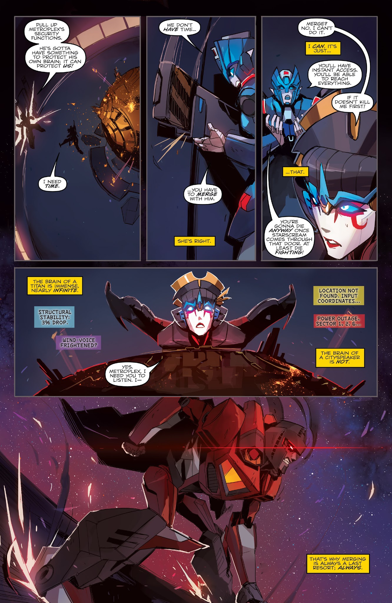 Read online The Transformers: Windblade (2018) comic -  Issue # TPB - 86