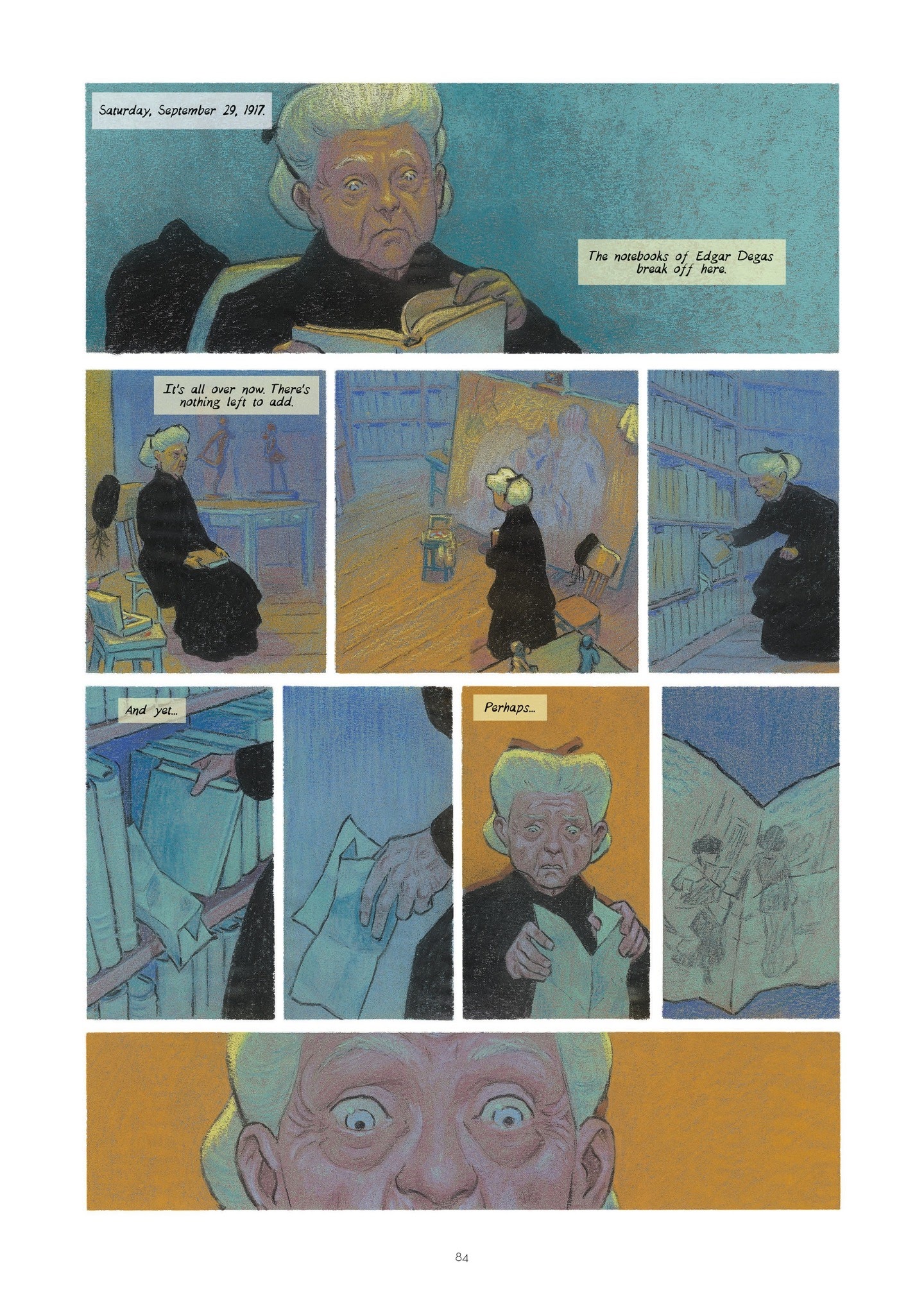 Read online Degas and Cassatt: The Dance of Solitude comic -  Issue # TPB - 83
