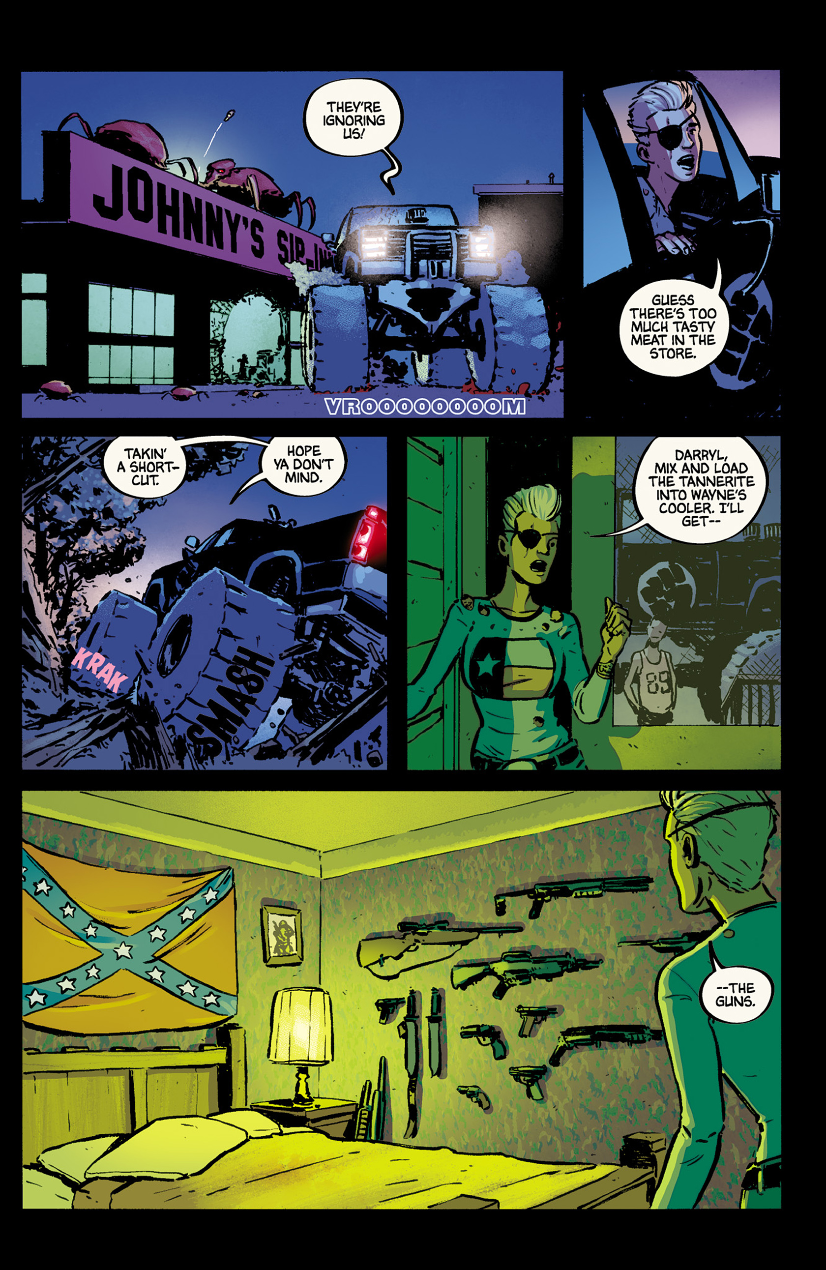 Read online Grindhouse: Drive In, Bleed Out comic -  Issue #4 - 14