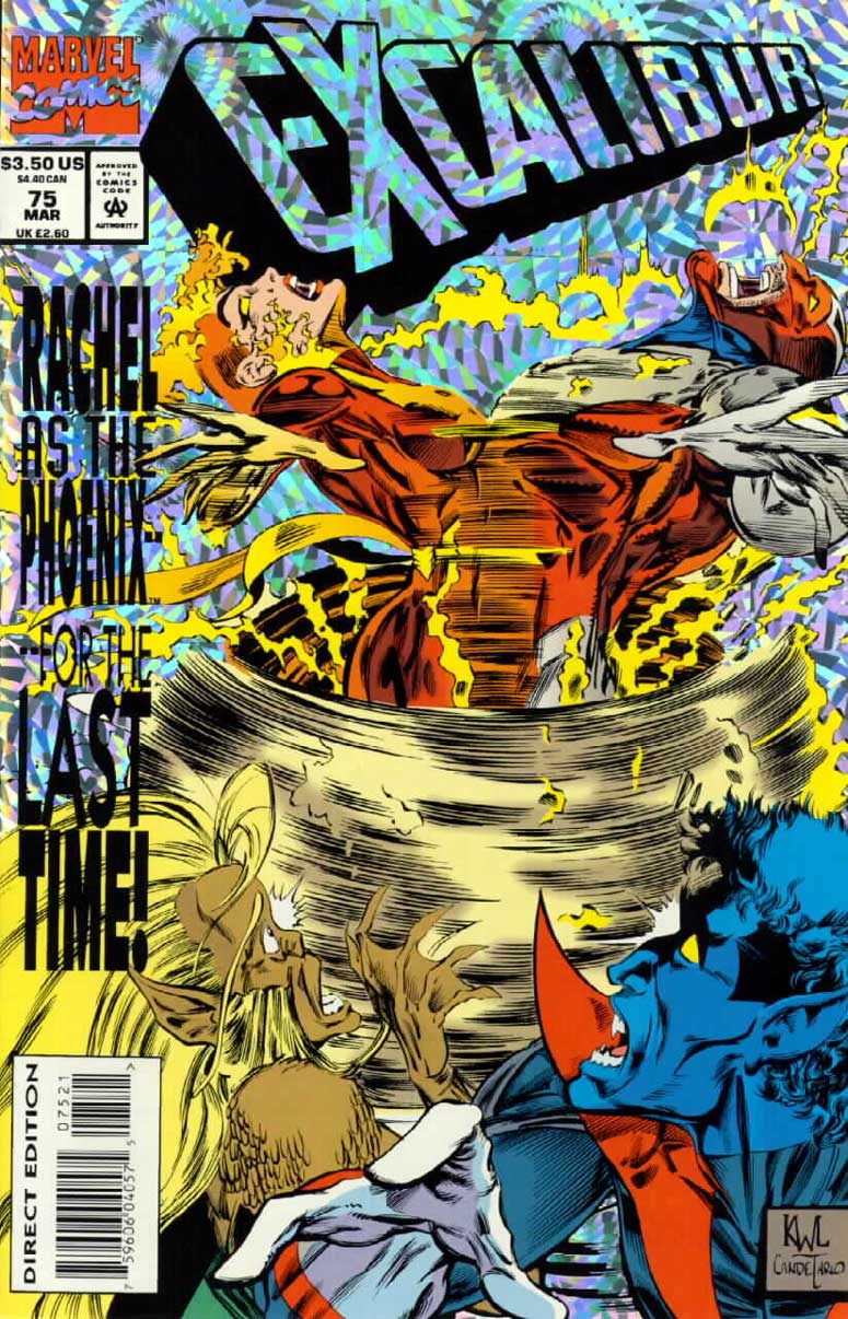 Read online Excalibur (1988) comic -  Issue #75 - 1