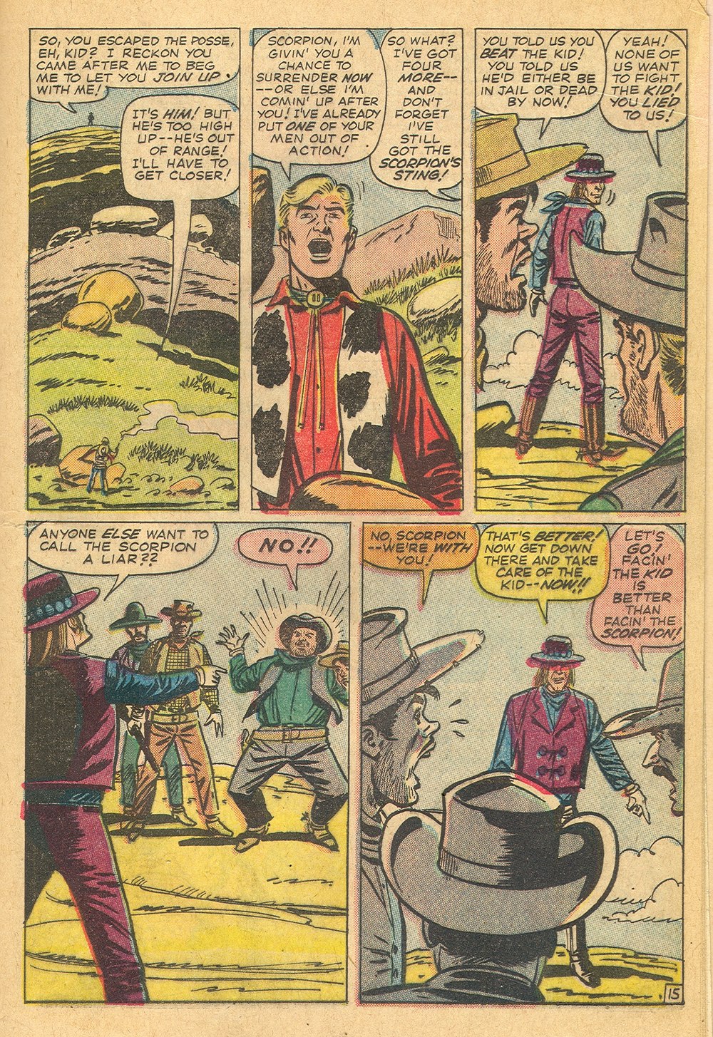 Read online Kid Colt Outlaw comic -  Issue #115 - 21
