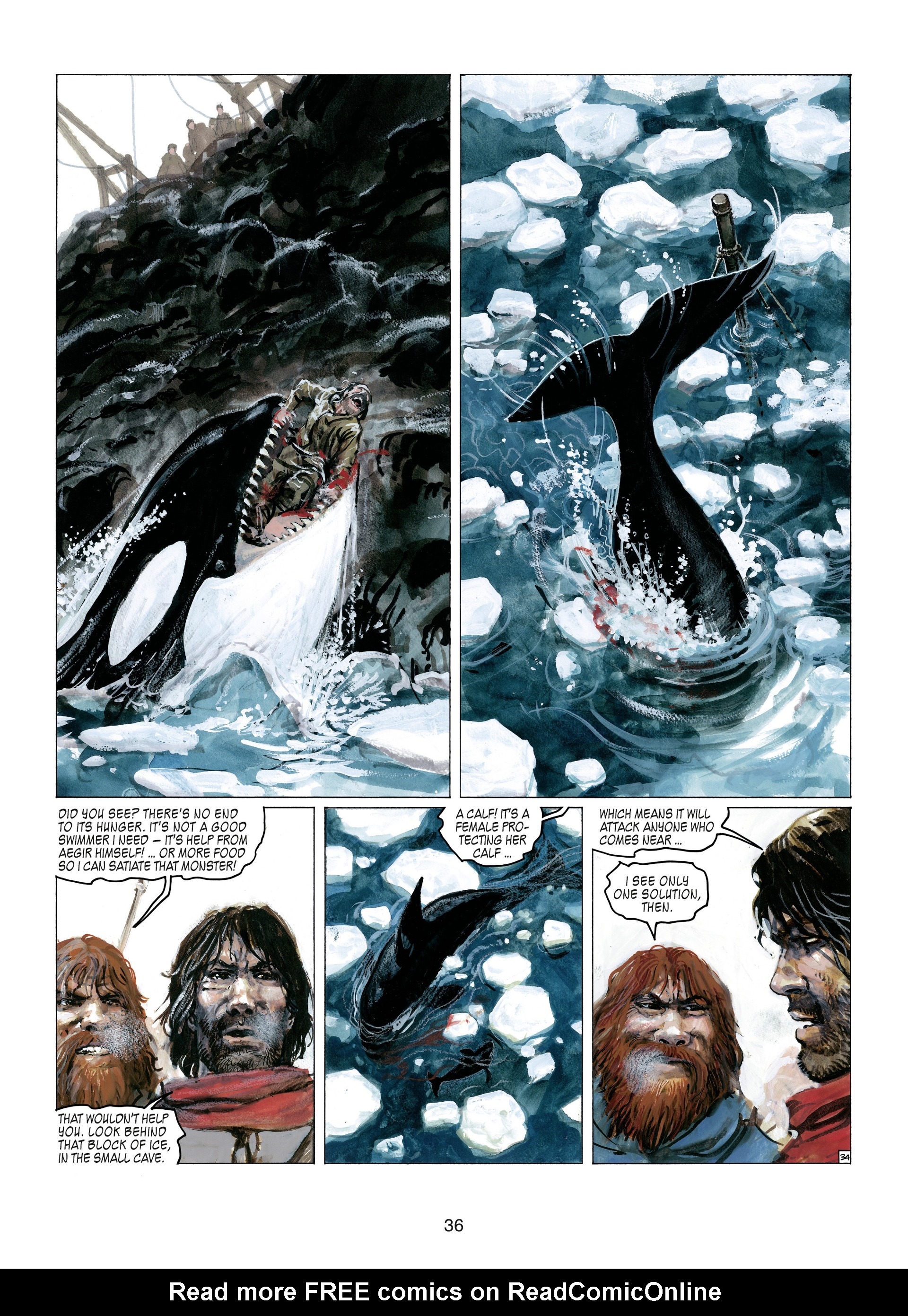 Read online Thorgal comic -  Issue #25 - 38