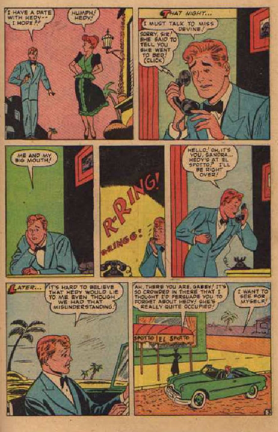 Read online Hedy Of Hollywood Comics comic -  Issue #41 - 5