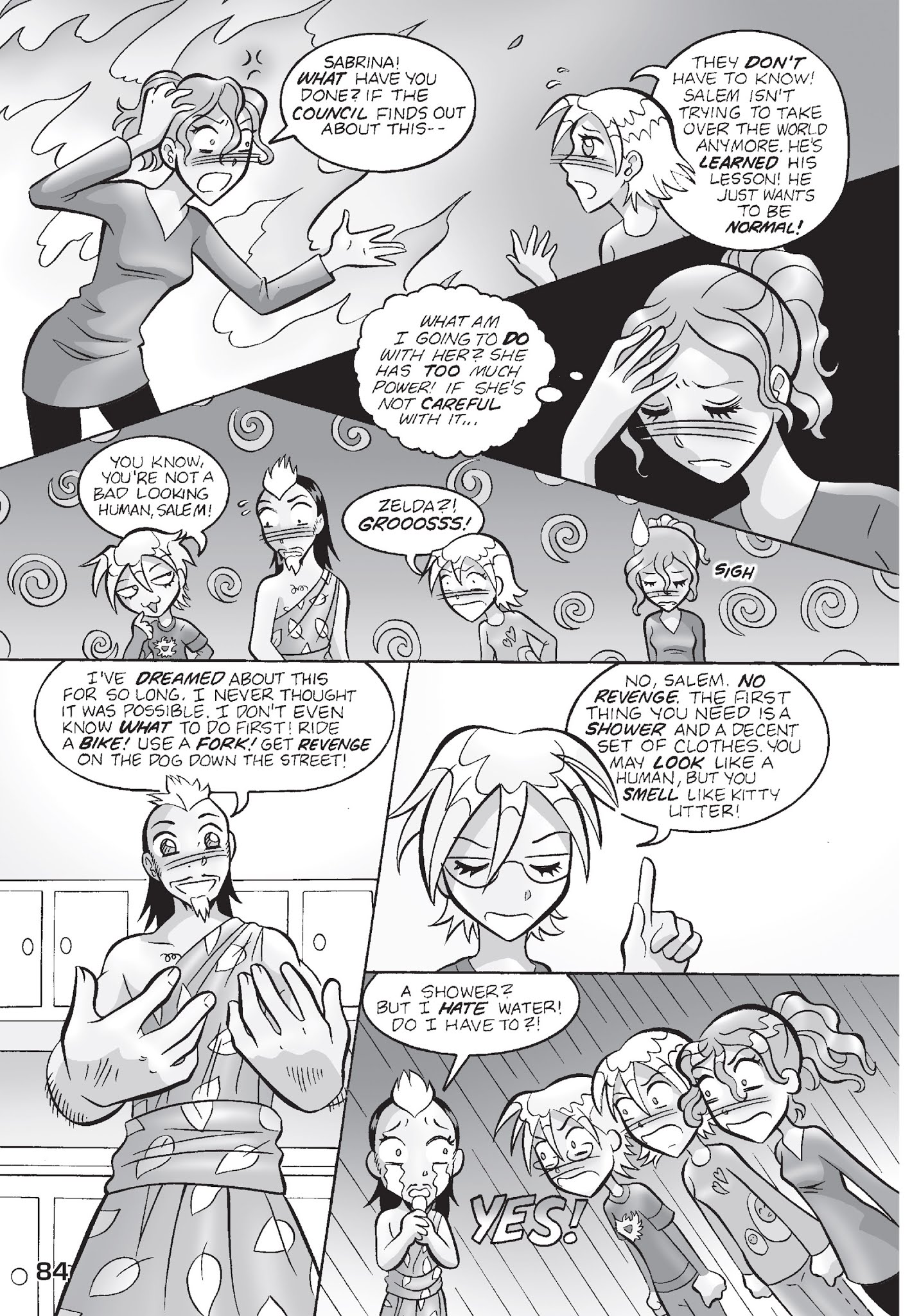 Read online Sabrina the Teenage Witch: The Magic Within comic -  Issue # TPB 3 (Part 1) - 85