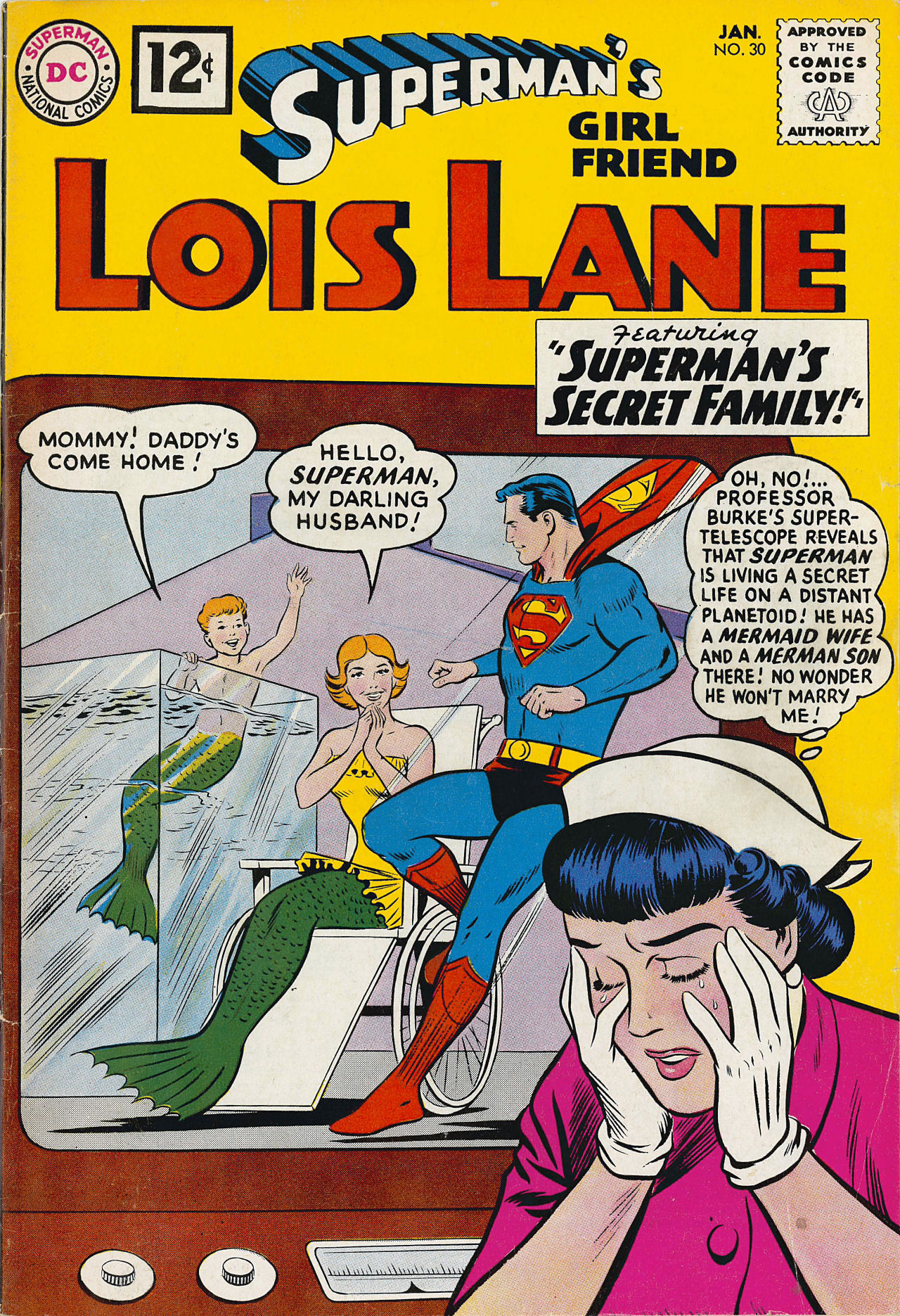 Read online Superman's Girl Friend, Lois Lane comic -  Issue #30 - 1