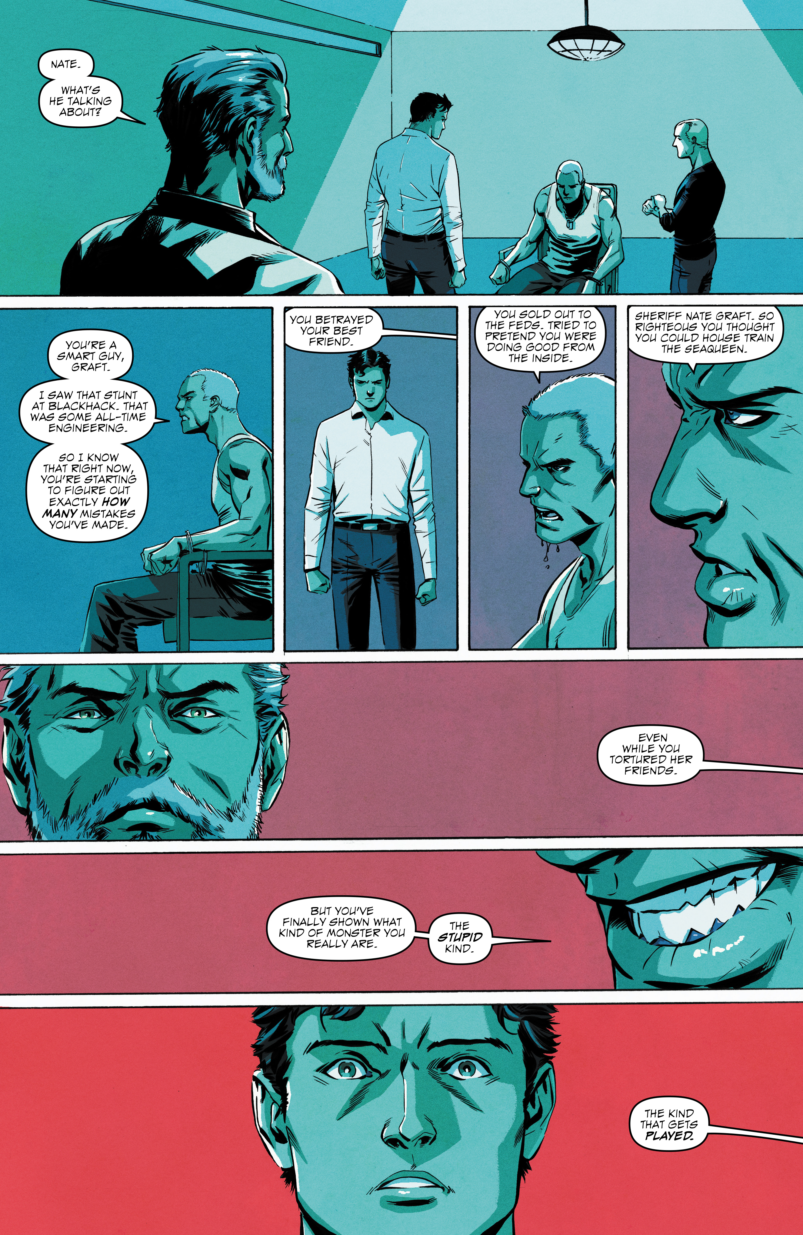 Read online Hacktivist Volume 2 comic -  Issue #5 - 9