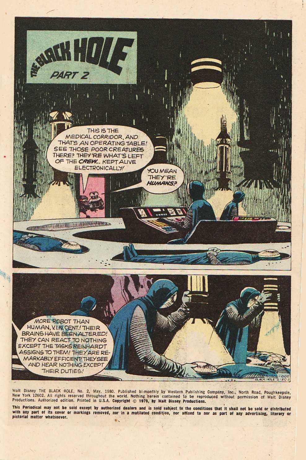 Read online Walt Disney The Black Hole comic -  Issue #2 - 3