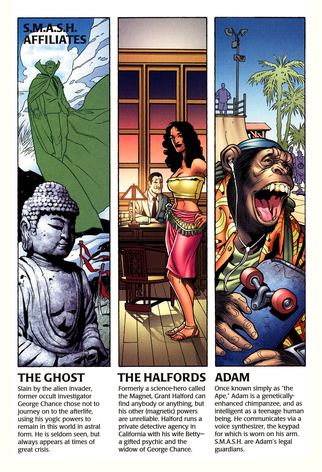 Read online ABC: A-Z, Terra Obscura and Splash Brannigan comic -  Issue # Full - 15