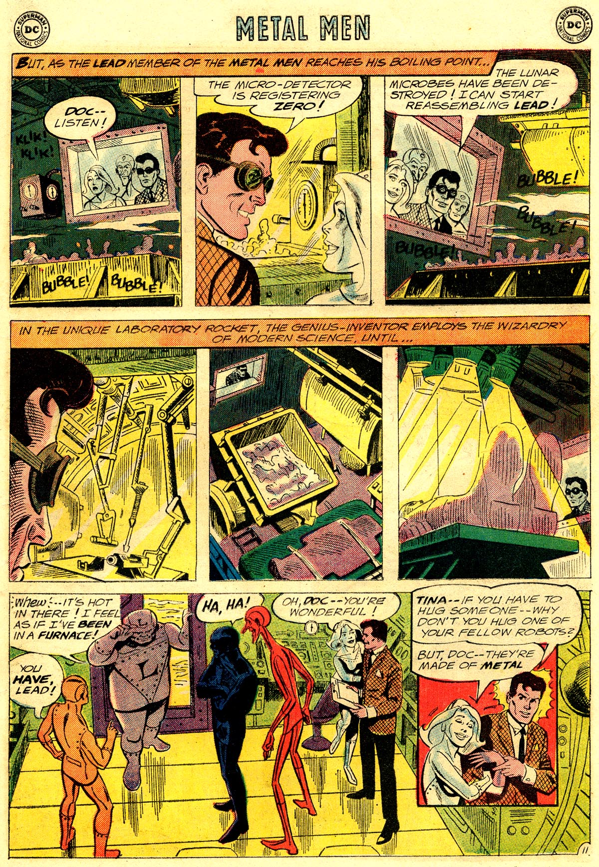 Read online Metal Men (1963) comic -  Issue #4 - 15