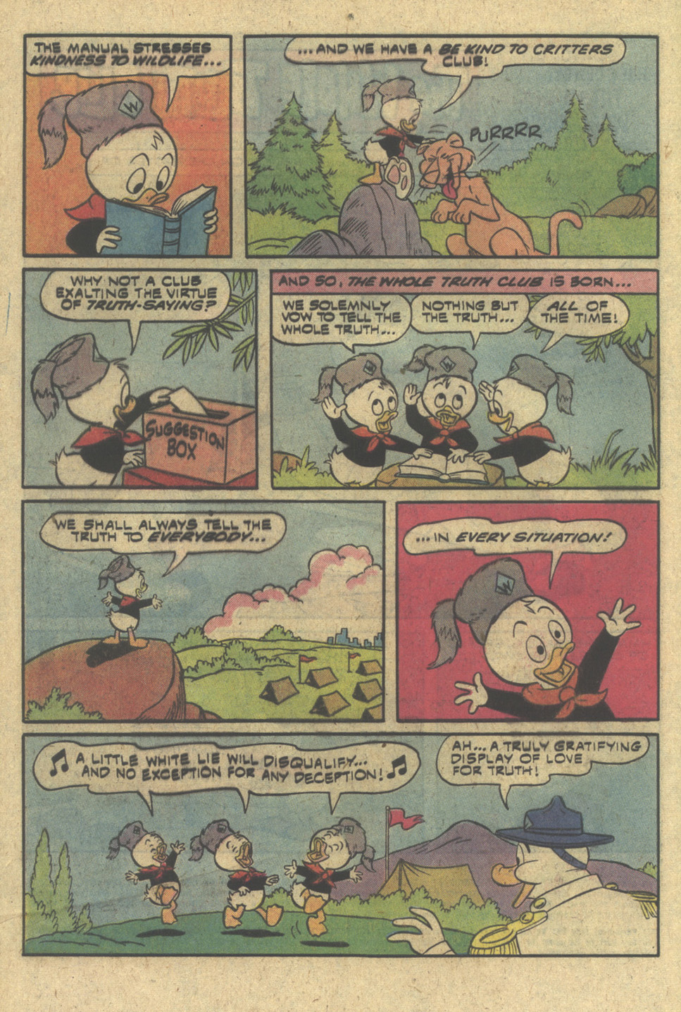 Read online Huey, Dewey, and Louie Junior Woodchucks comic -  Issue #48 - 4