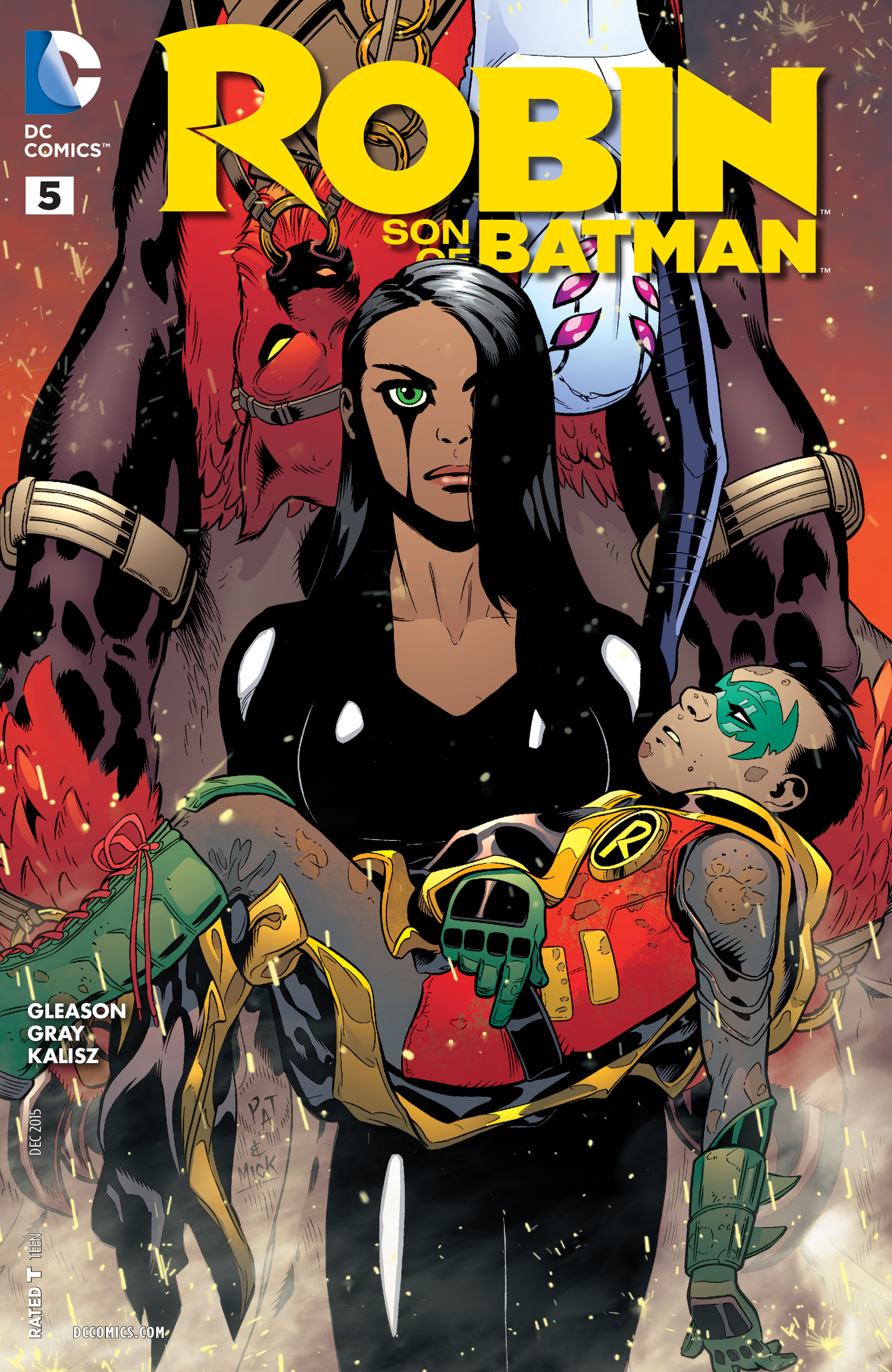 Read online Robin: Son of Batman comic -  Issue #5 - 1