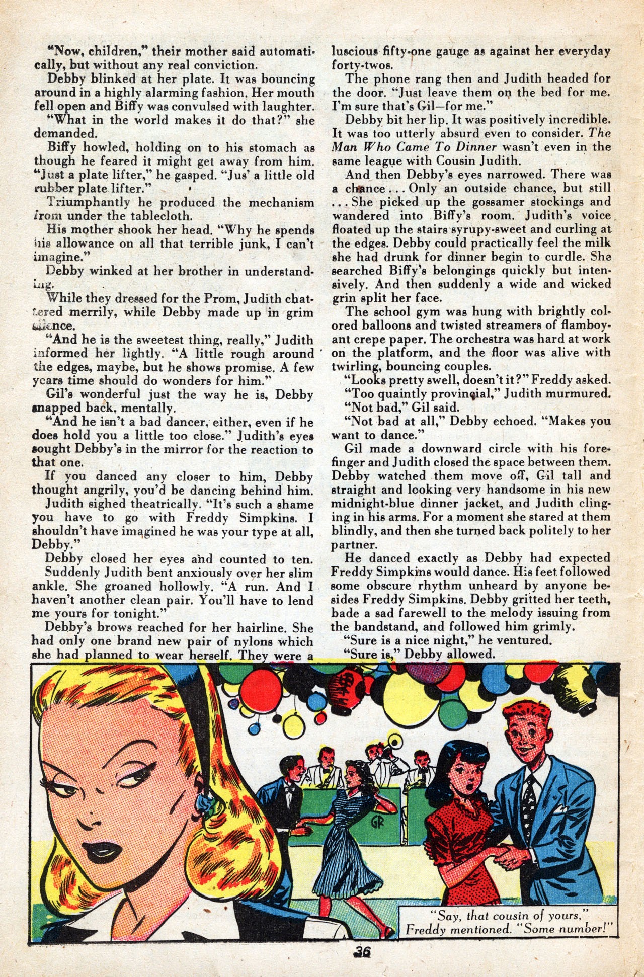 Read online Junior Miss (1947) comic -  Issue #24 - 32