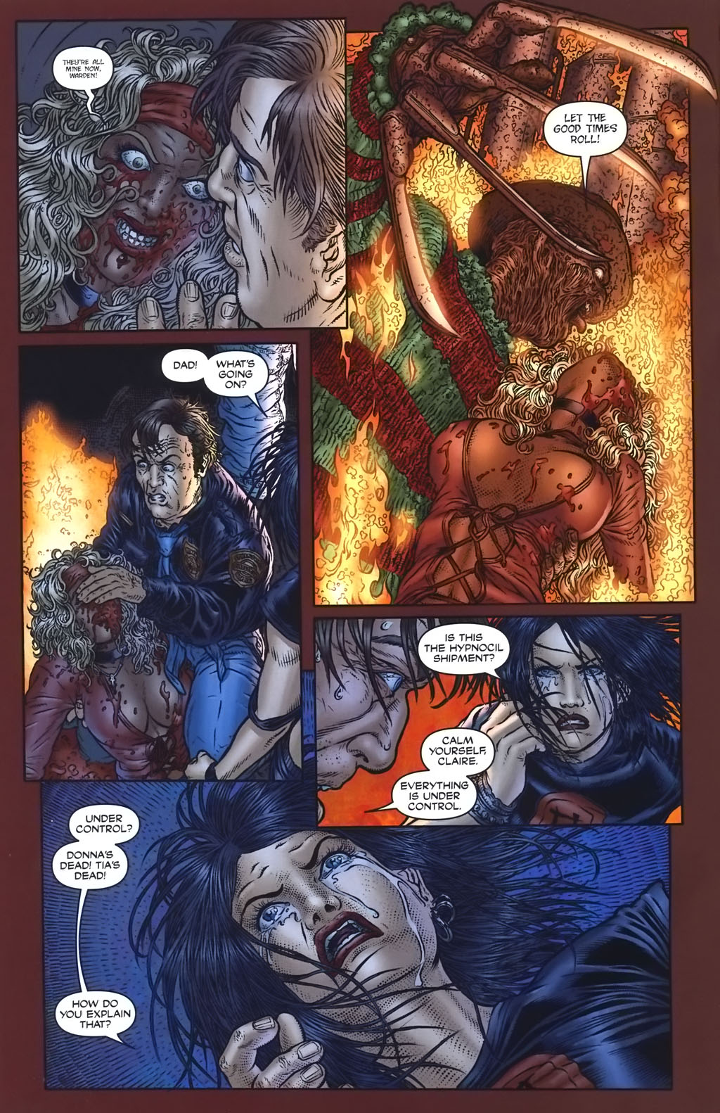 Read online Nightmare on Elm Street: Paranoid comic -  Issue #2 - 7