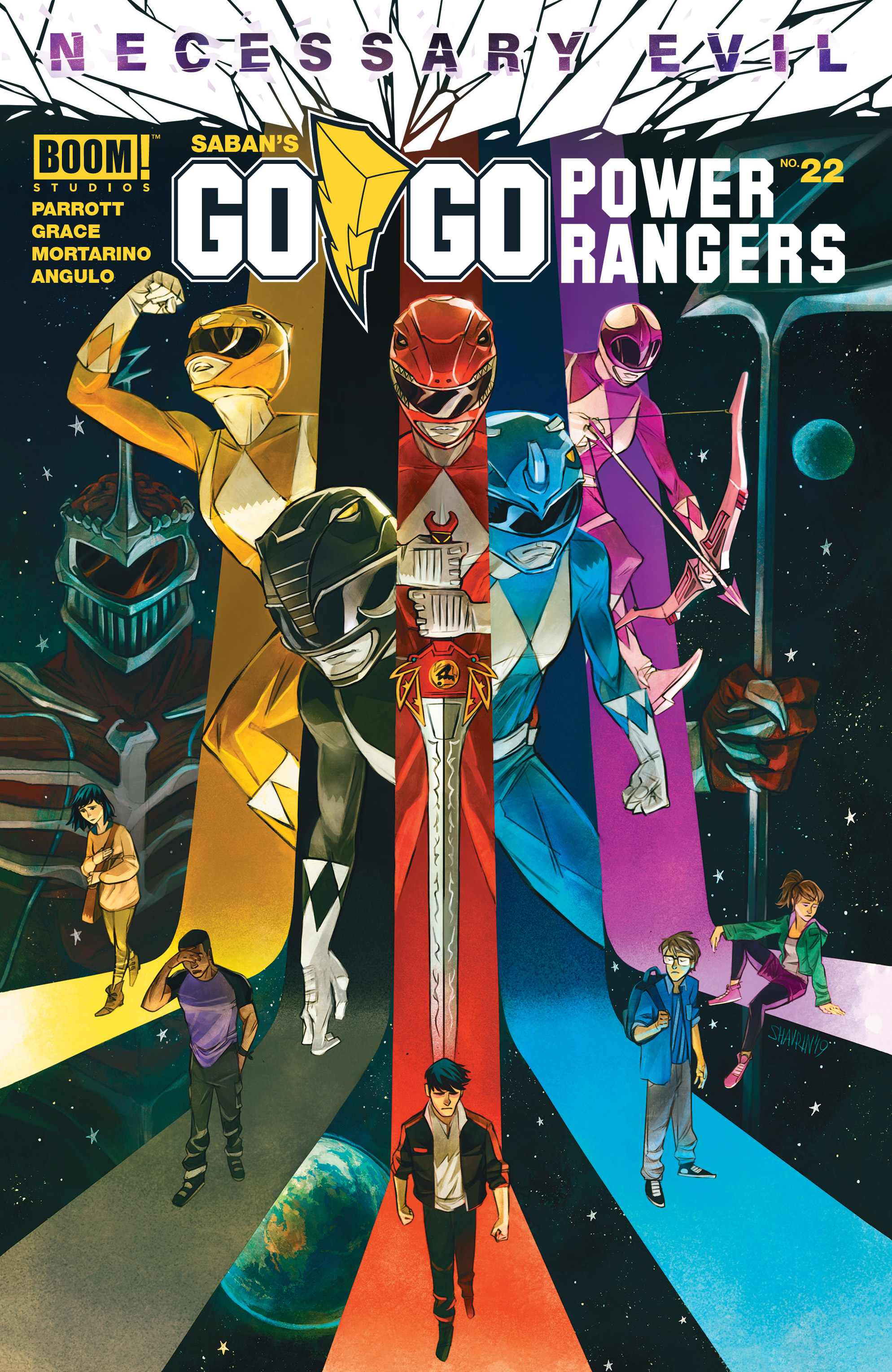 Read online Saban's Go Go Power Rangers comic -  Issue #22 - 1