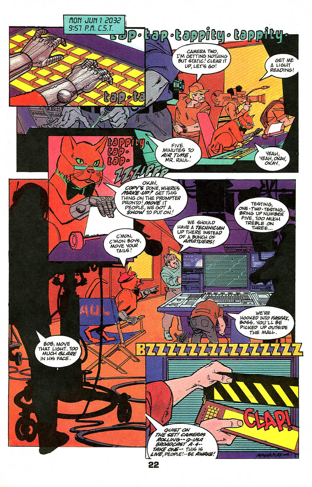 Read online American Flagg! comic -  Issue #49 - 28