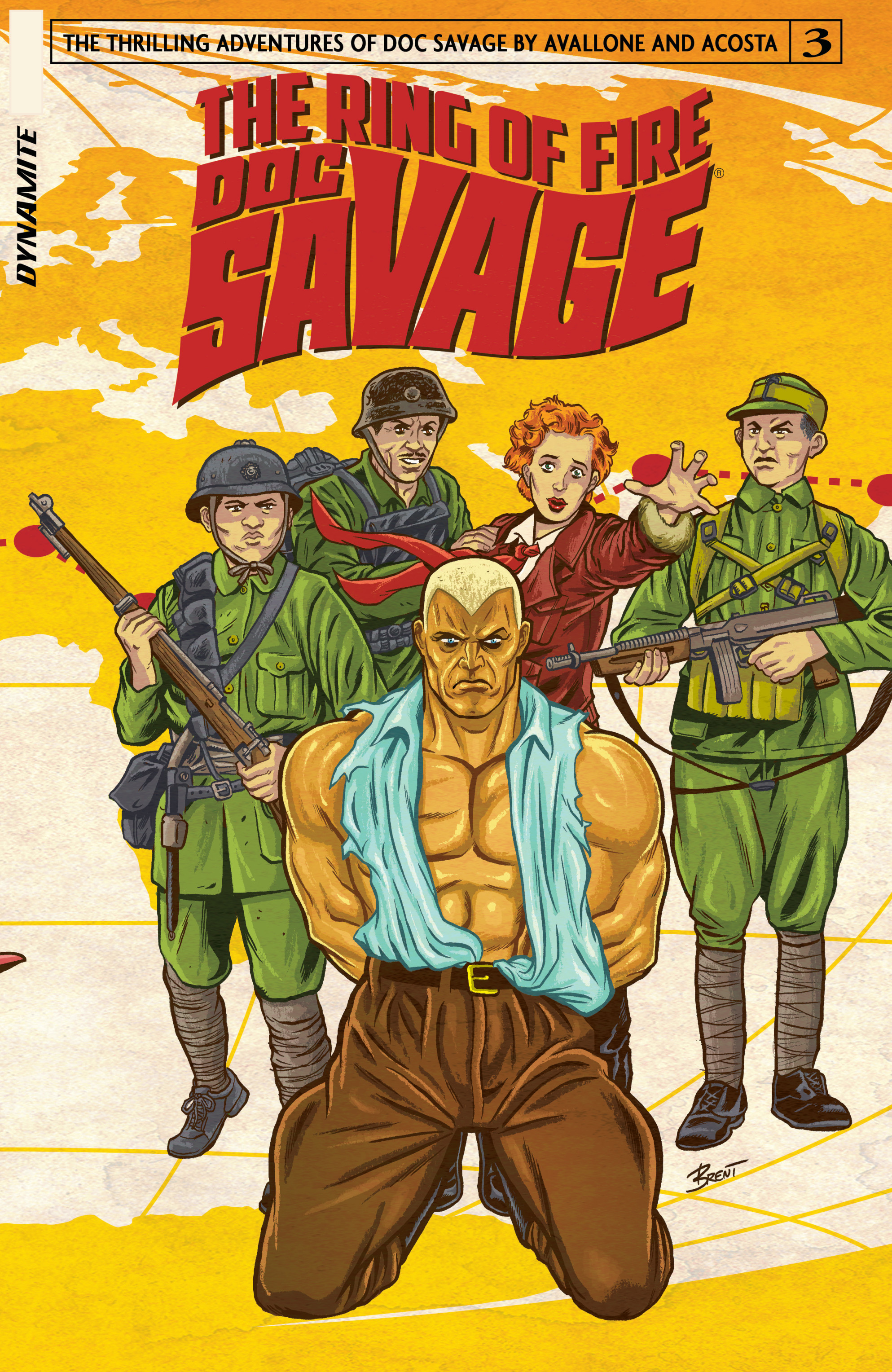 Read online Doc Savage: Ring Of Fire comic -  Issue #3 - 1