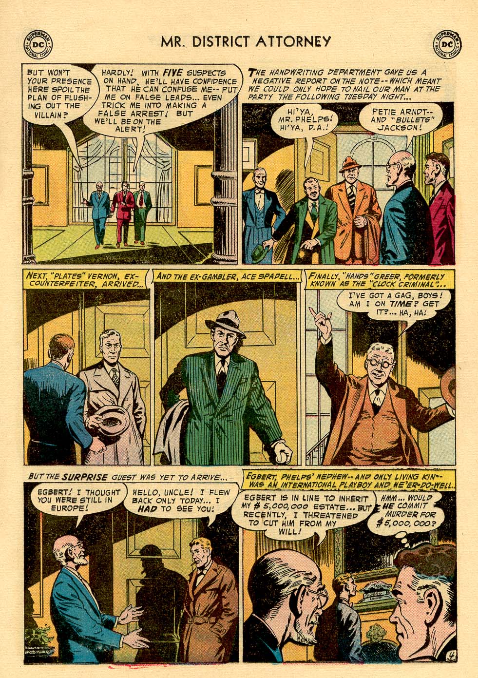 Read online Mr. District Attorney comic -  Issue #59 - 17