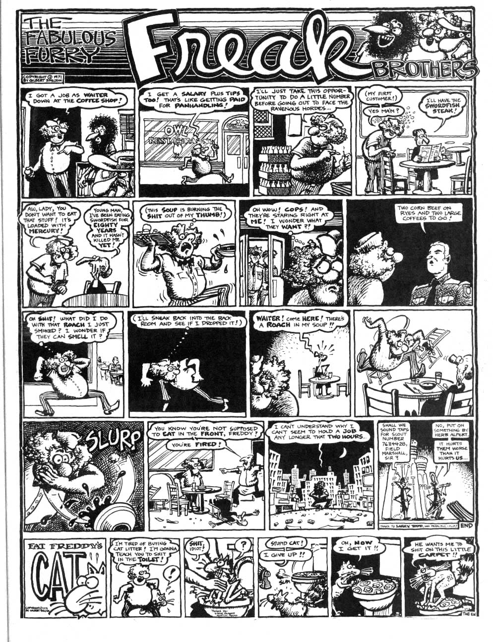 Read online The Fabulous Furry Freak Brothers comic -  Issue #2 - 15