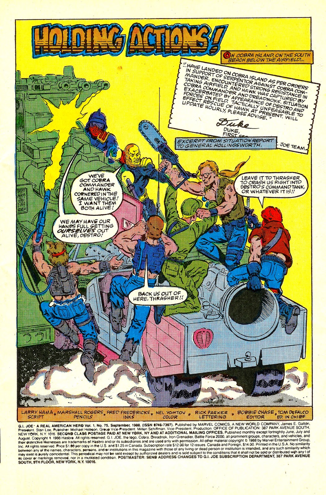 G.I. Joe: A Real American Hero issue 75 - Page 2