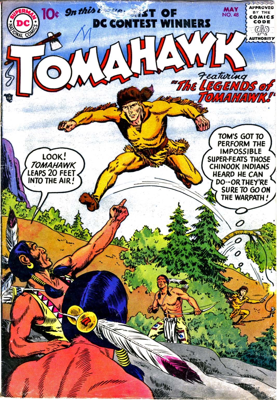 Read online Tomahawk comic -  Issue #48 - 1