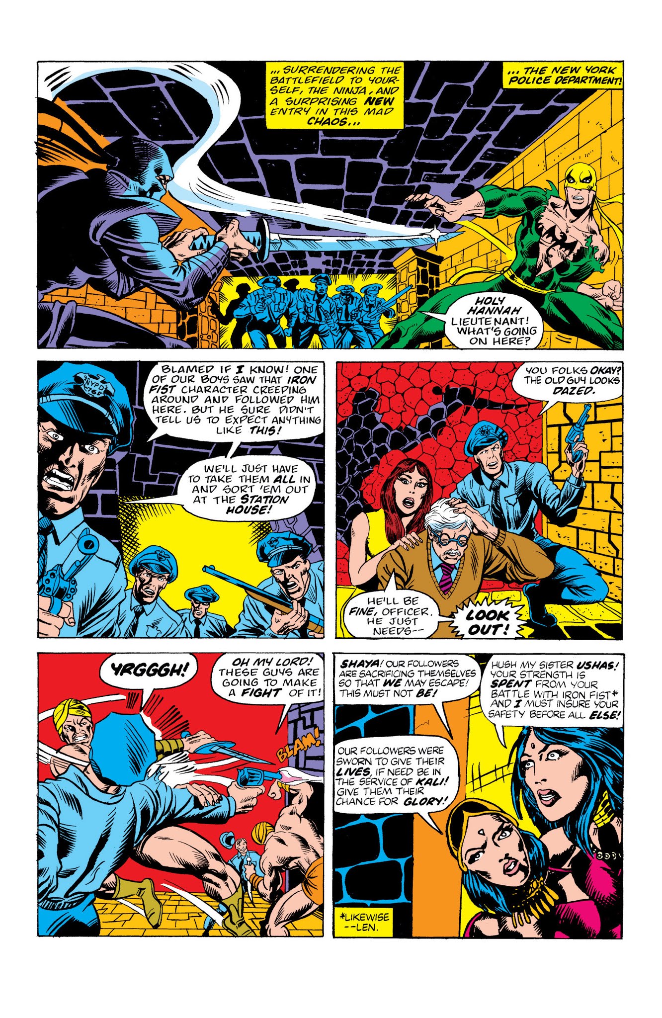 Read online Marvel Masterworks: Iron Fist comic -  Issue # TPB 1 (Part 2) - 40