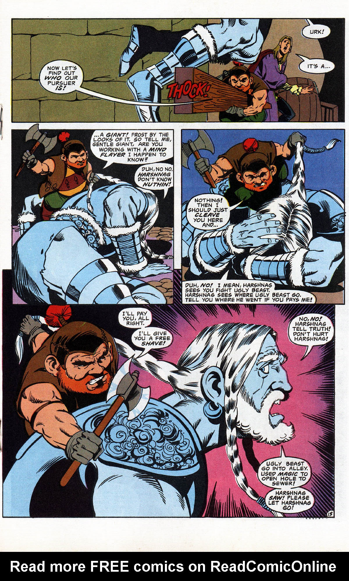 Read online Advanced Dungeons & Dragons comic -  Issue #10 - 18