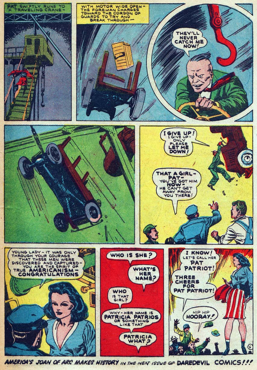 Read online Daredevil (1941) comic -  Issue #2 - 57