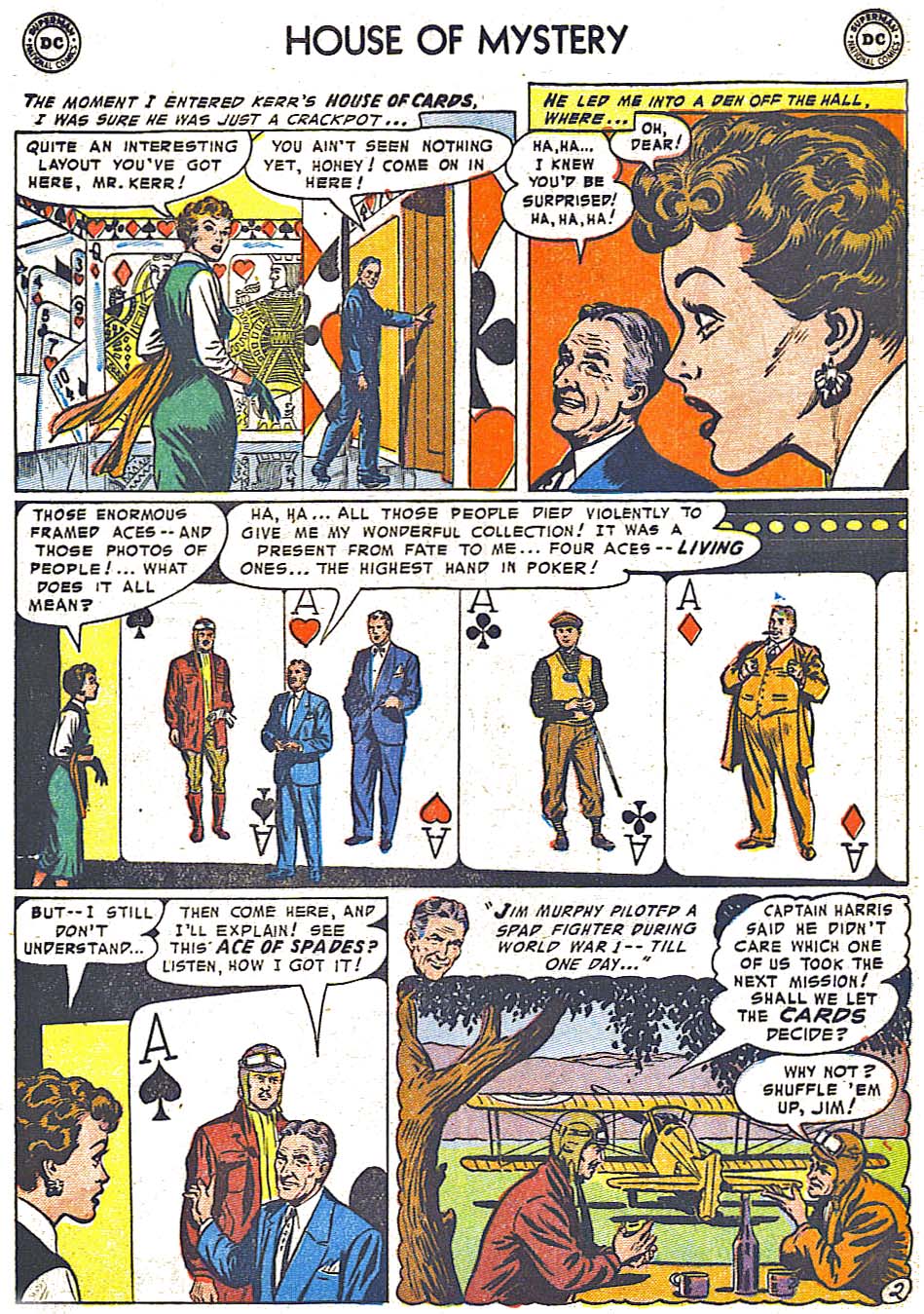 Read online House of Mystery (1951) comic -  Issue #27 - 29