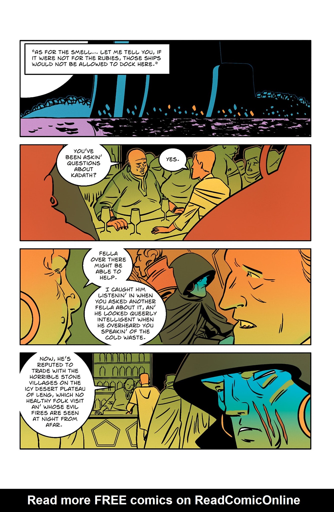 Read online The Dream-Quest of Unknown Kadath comic -  Issue # TPB - 38
