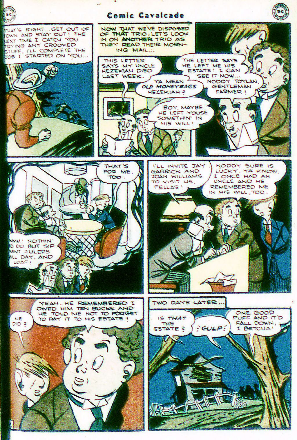 Read online Comic Cavalcade comic -  Issue #17 - 24