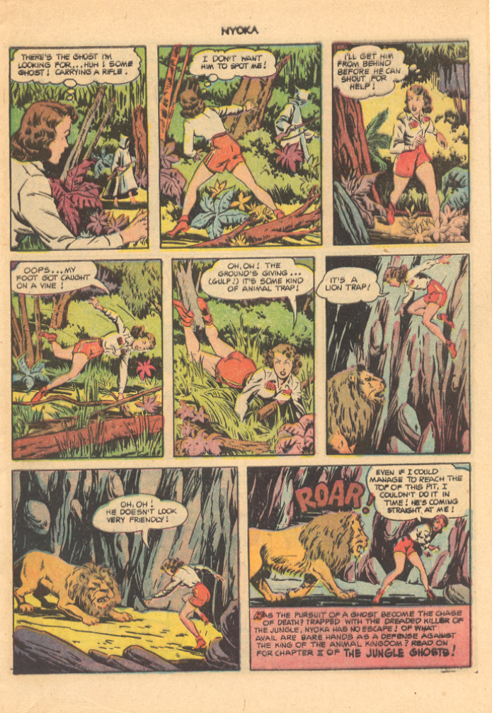 Read online Nyoka the Jungle Girl (1945) comic -  Issue #70 - 9