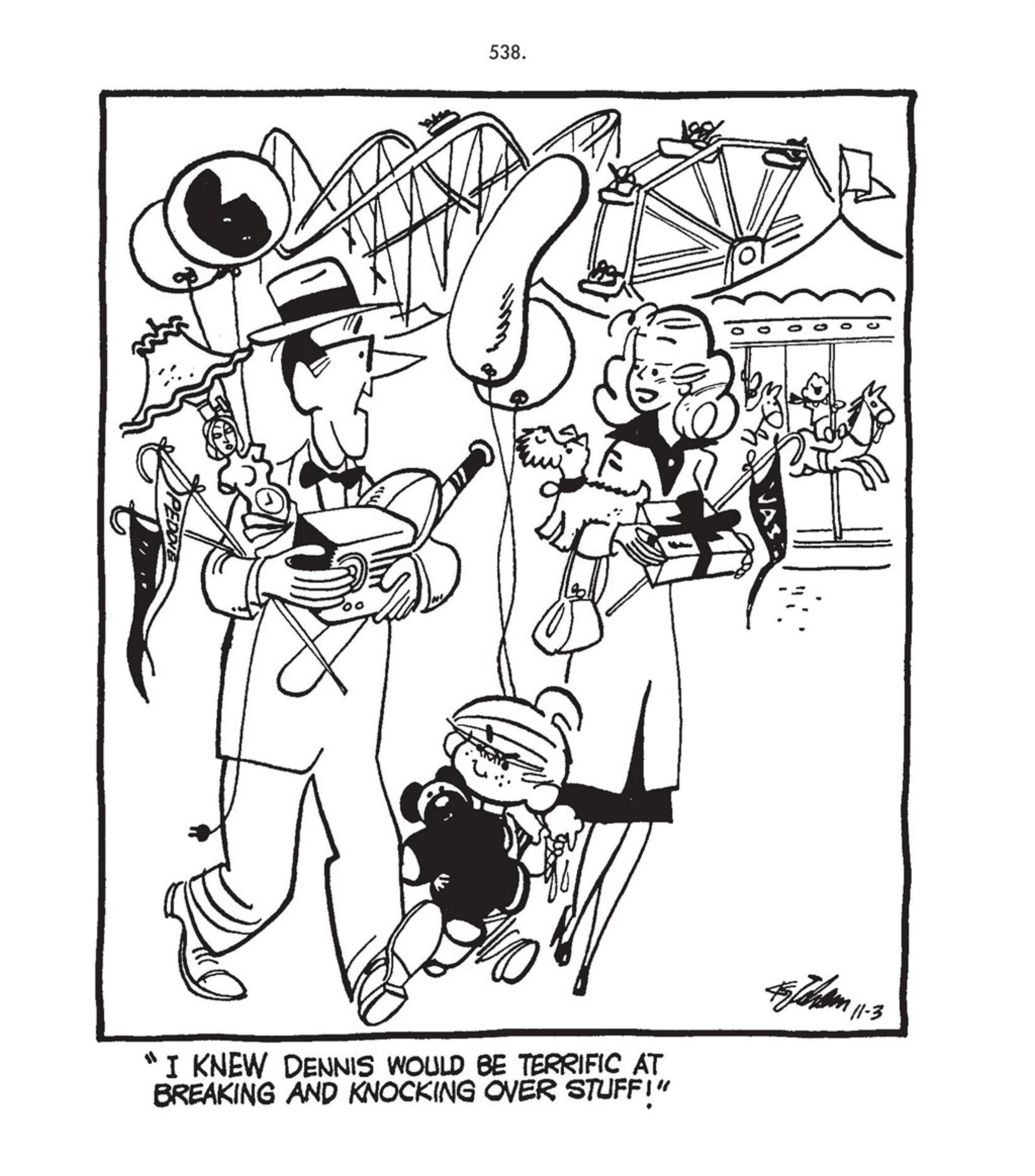 Read online Hank Ketcham's Complete Dennis the Menace comic -  Issue # TPB 1 (Part 6) - 66