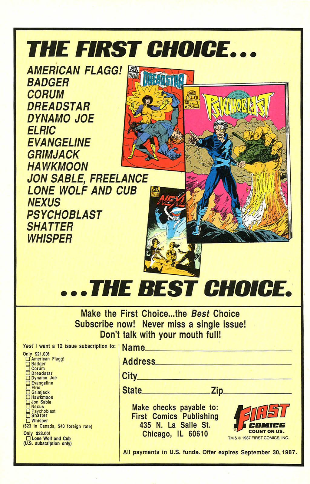 Read online American Flagg! comic -  Issue #46 - 22