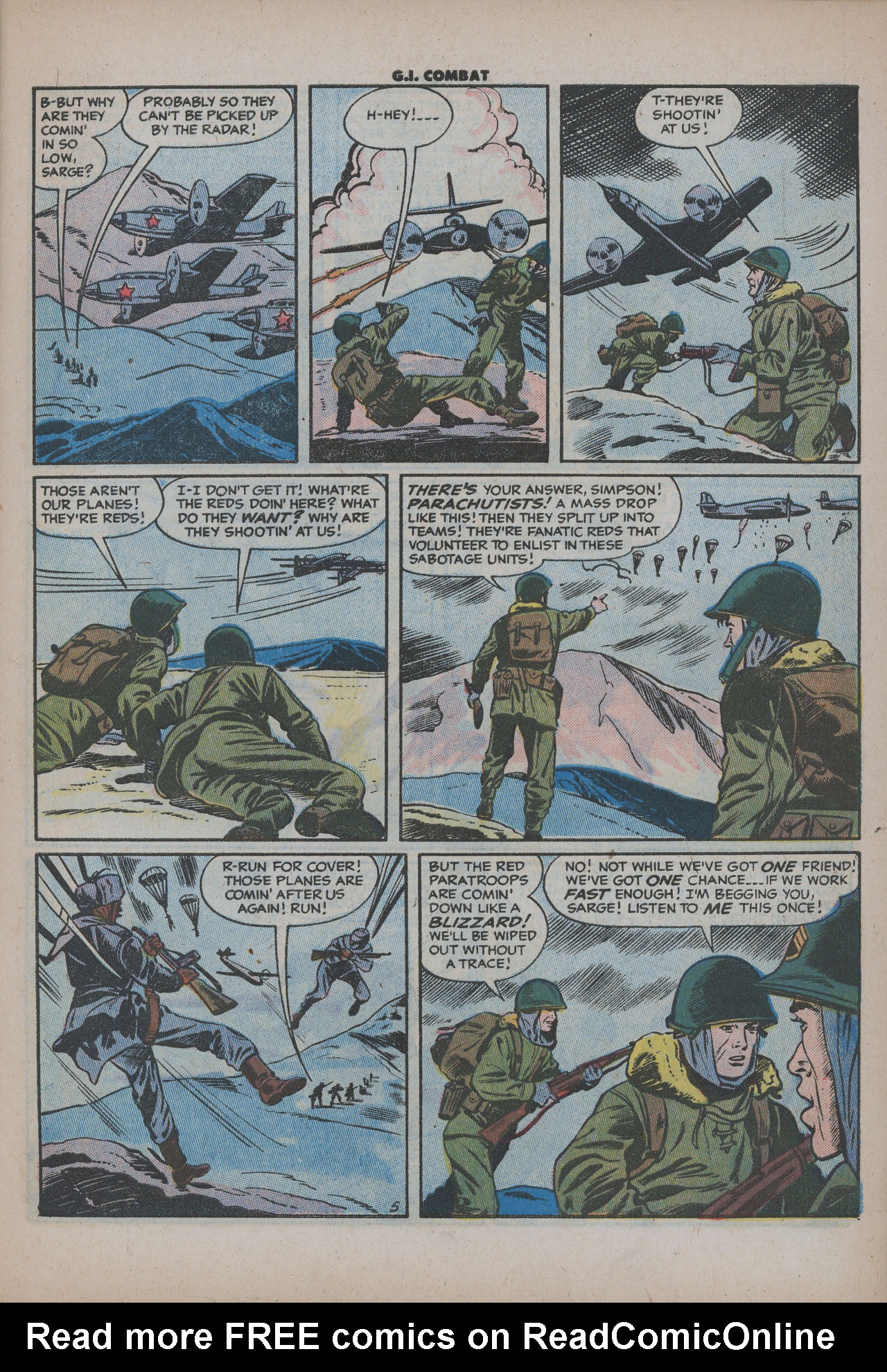 Read online G.I. Combat (1952) comic -  Issue #42 - 7