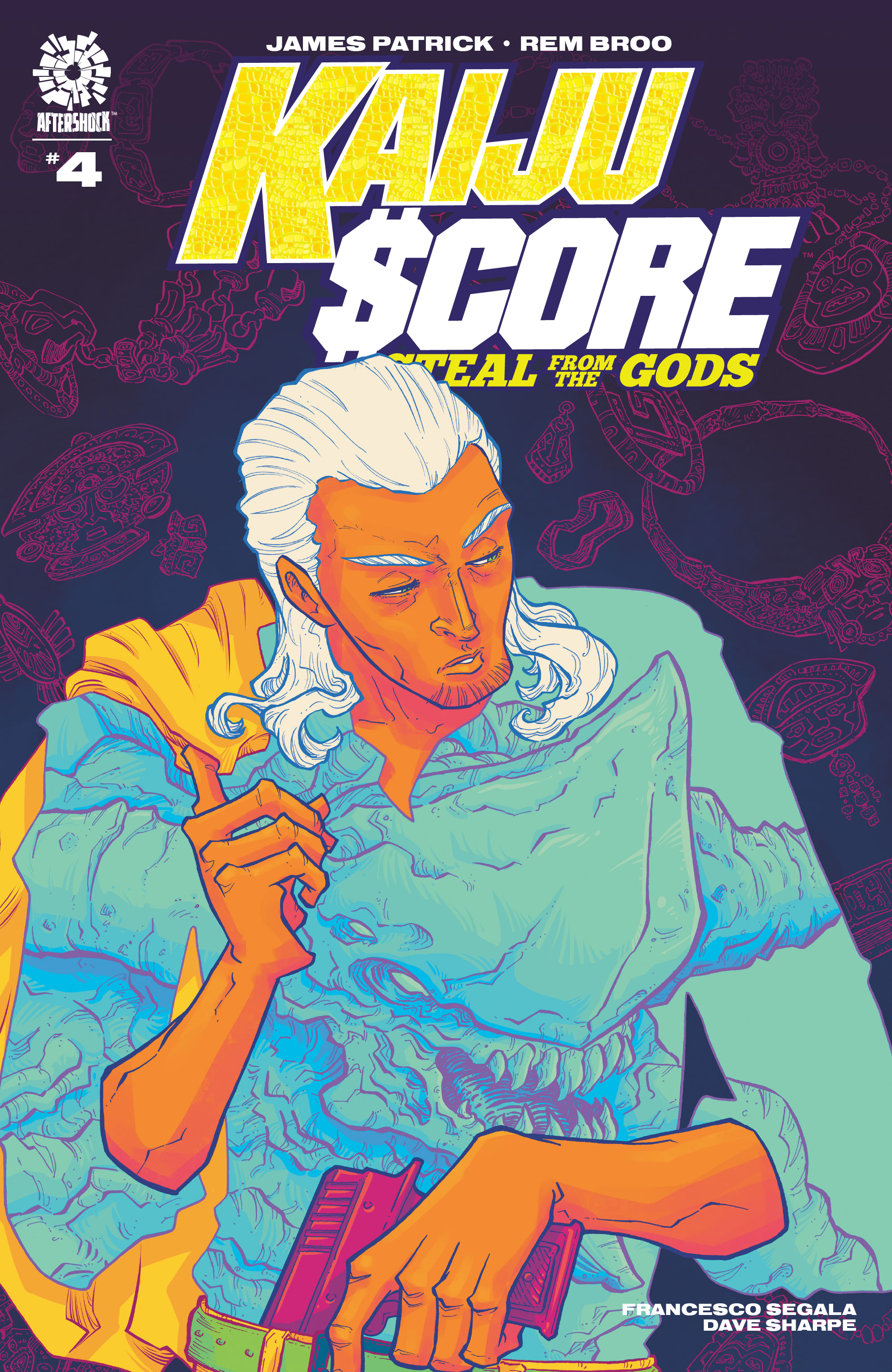 Read online Kaiju Score: Steal From the Gods comic -  Issue #4 - 1