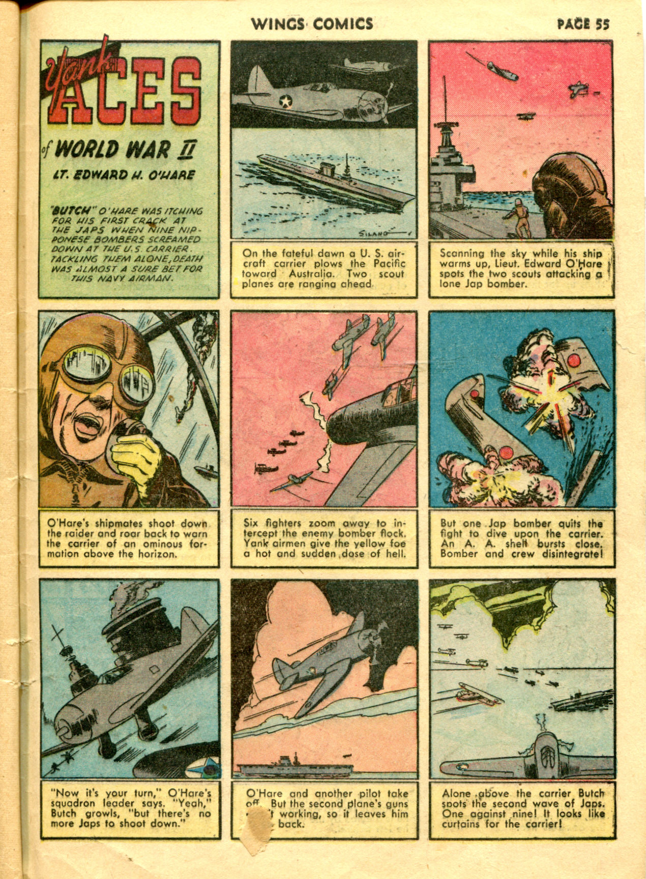 Read online Wings Comics comic -  Issue #25 - 56